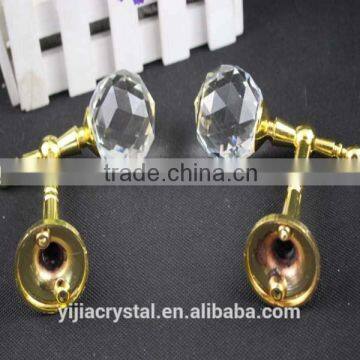 New Design Silver or Gold Color Best Seller Factory Directly Sale Cheap Price Crystal Curtain Pole photo-2