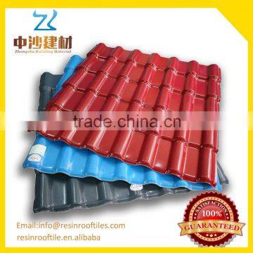 Geloy synthetic resin roofing tiles with super weather resistance easy installation