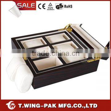 xl Watch Box Wood Ebony Finish photo-4
