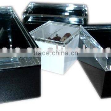 black acrylic display box acrylic case box