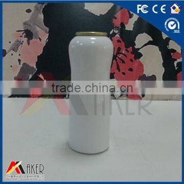 White color aluminum bottle