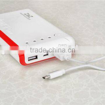 Portable Battery Charger RoHS Power Bank 20000mAh