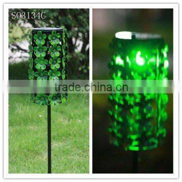 Solar garden metal flower light/solar garden stake/solar string lightSO3134C