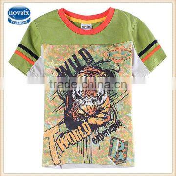 (C6043Y) 2-6Y cheap guangzhou kids clothes wholesale factory kids 3d print t shirts made baby tshirts summer baby tops