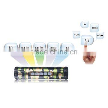 Electric Flashlight Torch Sport Bike Bluetooth Speaker Manufacturer, Led Bluetooth Speaker for Bicycle photo-2