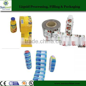 Cheap price water bottle packaging PVC adhesive label