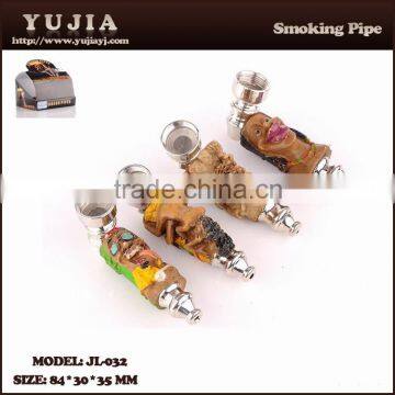 Guangzhou YuJia 2015 High quality herb metal wholesale smoking pipe