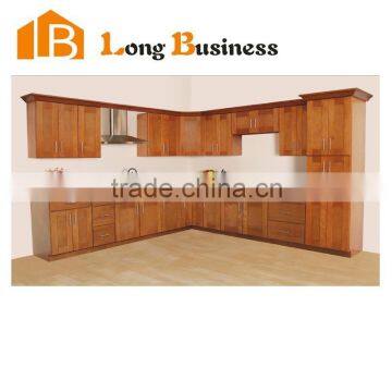 LB-JL1064 America Classic Kitchen Cabinet Furniture with 100% Solid Wooden