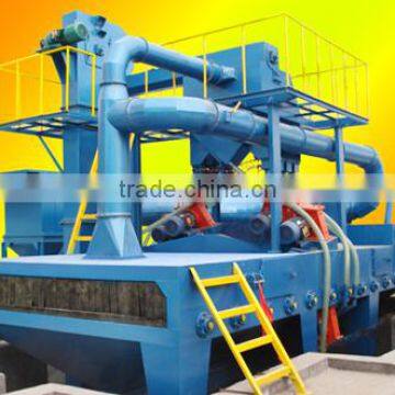 Steel pipe shot blast machine