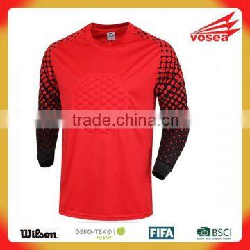 Customized design long sleeve soccer uniform set blank soccer jersey