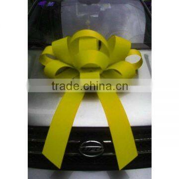 30 inch Olive Green Outdoor / Indoor Large Magnetic Car Bow, Wedding Car Decorations