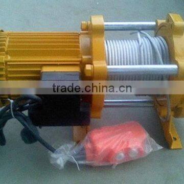 Small compact electric wire rope hoist