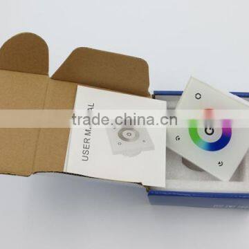 Rgb Led Controller Touch Dimmer Controller 24v 12v 12a Touch Lighting Controller Wall Installing High Quality 3 Years Warranty photo-4