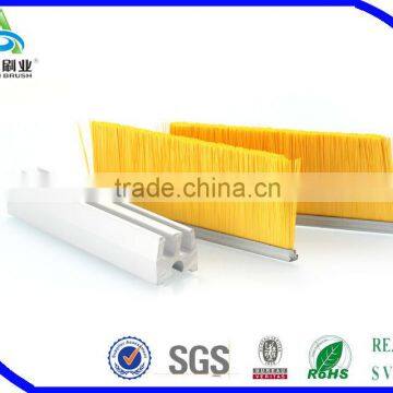 Aluminum Pedestal Double Row Skirt Brush Escalator Parts Deflector Brush photo-4