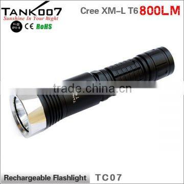 Bailong Led Torch Led Rechargeable Torch 1000 Lumens Led Flashlight Torch