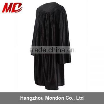 Children Graduation Gown Shiny Black