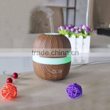Home Appliances Humidifier Wood Grain Colorful Night Light Aroma Diffuser Machine photo-4