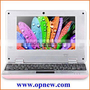7 inch dual core laptop PC netbook wm8880 Android 4.4 with WIFI HDM RJ45 USB 2.0 3pcs
