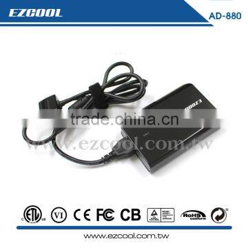 Dongguan factory 90W Universal and Automatic Name Card size Laptop adapter AD-880