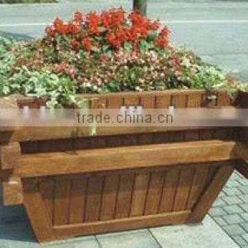 Wood Flowerpot BH20803