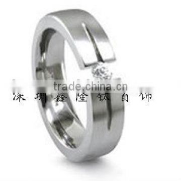 S27 Mens 316l Stainless Steel Silver Ring