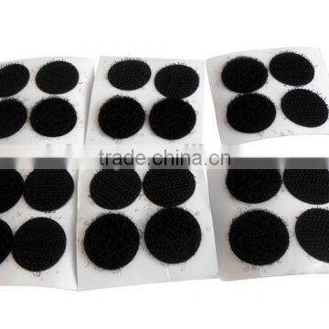 Hook and Loop Coins Dots with adhesive backing