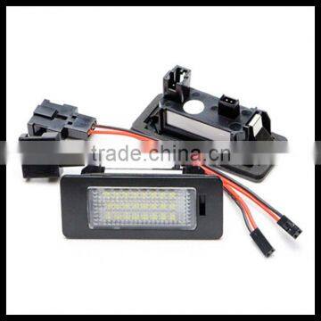 For Volkswagen LED Number License Plate Light for VW Touran GP2 Touareg 2 Shanran 7N Golf 6 Golf Plus Jetta passat Variant