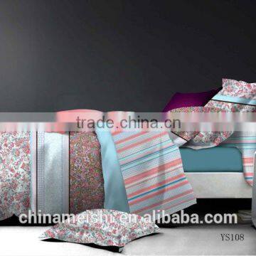 Line of graphic design 100% cotton Made in China duvet cover set