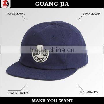 Simple and comfortable oem flat hat and cap