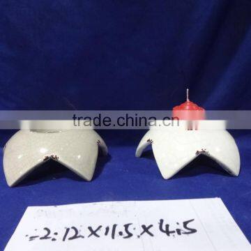 ceramic unbrella shape candlestick