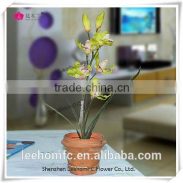 silk real touch artificial orchid pot arrangements