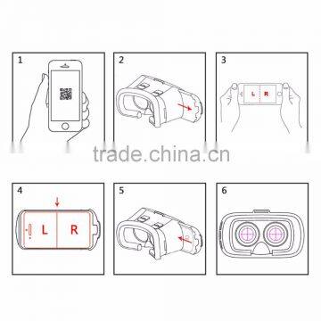 Kowellsen Factory 2016 Trending Products VR Box 2nd Generation Distance Adjustable VR Box 3D Glasses photo-5