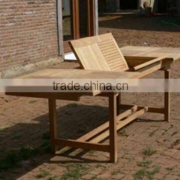 Teak Extending Table; Teak Garden Table