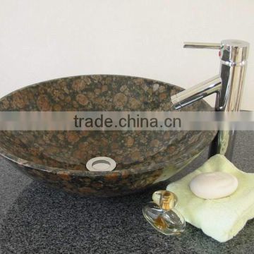 natural Stone Sinks , Granite Basin for Vanity Bathroom