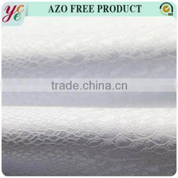 Hot Sale White Snow Soft Jacquard Weaving Viscose Rayon Fabric photo-3