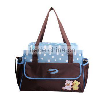 JPSKIRT1509008 Fashion One-shoulder Nappy Mummy Baby Diaper Bag