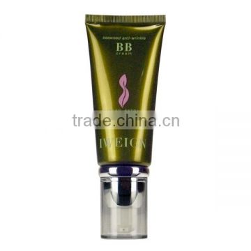 30ml cosmetic plastic packing tube for BB cream with airless pump