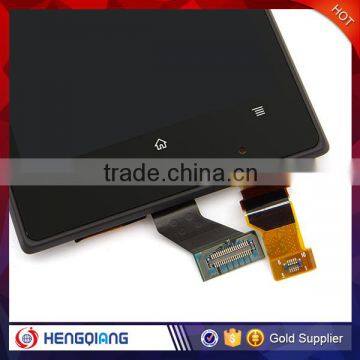 Wholesale Price Best Quality LCD Touch Screen Digitizer Assembly With Front Frame for SONY LT26W photo-3
