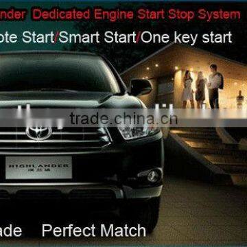 Keyless Engine Start System for Toyota Highlander