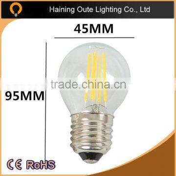 2015 innovative product edison bulb vintage lighting A60 G95 G125 C35 G45 led filament bulb