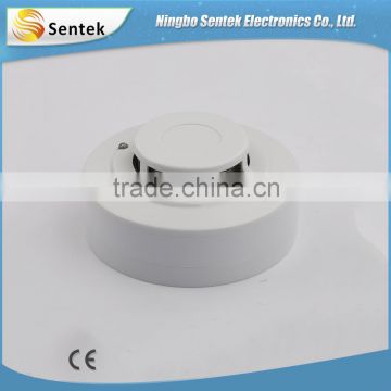 Dual LEDs visibility zigbee wireless optical smoke detector