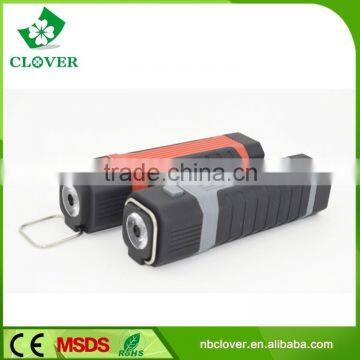 ABS With Rubber Material Flashlight Torch Led Portable Work Light photo-3