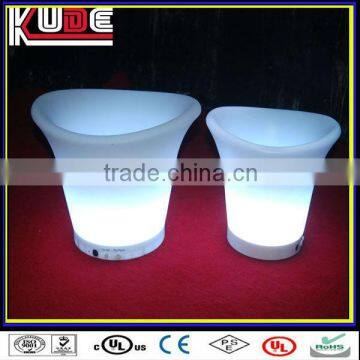 led illuminated plastic ice bucket disposable ice buckets sale led