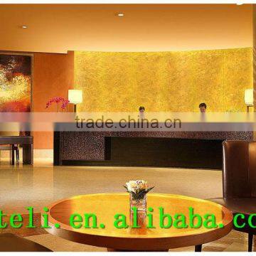 interior wall panel decoration, Artificial Transparent Backlit Resin Stone Panel