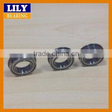 High Performance Flanged Ball Bearing With Viton Seal Casters