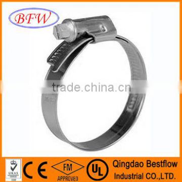 B(British) type hose clamp-welding housing, green&blue housing, riveting housing