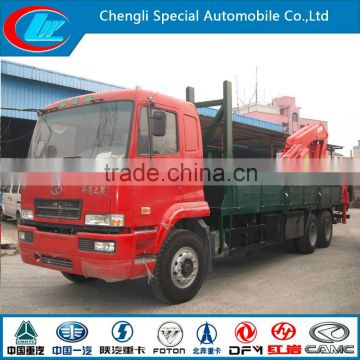 CAMC 6x4 Crane Tipper Truck