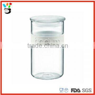 borosilicate glass jar 24oz/ sealable glass jars