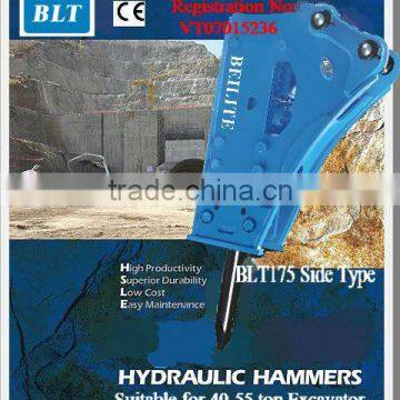 Supply BLTB-175 Type Hydraulic Hammer Used for Breaking Stone (hydraulic Breaker) for 40-55 Ton Excavator photo-4