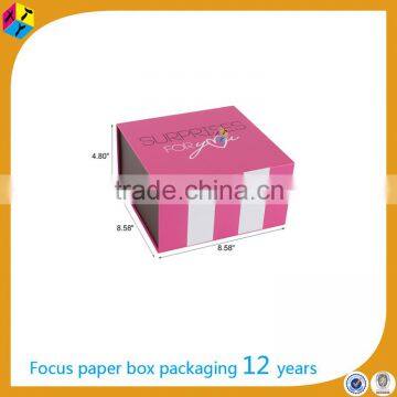 Fashion Cardboard Paper Packaging for Girls Hat Boxes photo-2